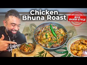 🍗 The Ultimate Chicken Bhuna Roast Recipe | Bengali-Inspired Spicy Chicken Curry