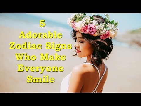 5 Adorable Zodiac Signs Who Make Everyone Smile