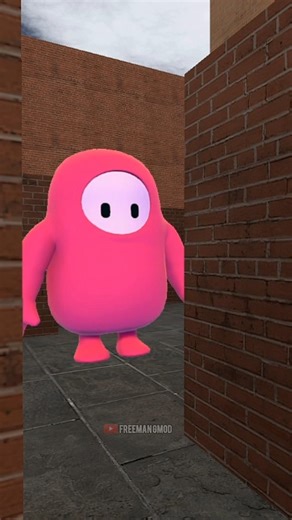 Baldi Basic's vs Fall Guy in bigmaze Gmod !!!