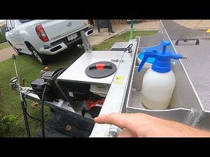 Wheelie Bin Cleaning Trailer | Set Up For The Day | Let's Clean Some Bins