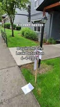 Big apartment complex leak #leakdetection #plumbing