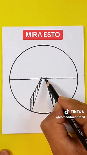 Cómo Dibujar un Paisaje Fácil y Bonito a Lápiz