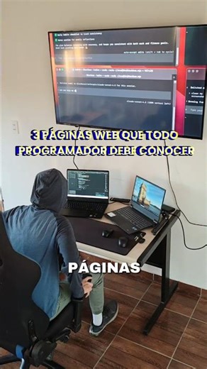 3 páginas webs que todo programador debe conocer 🔥 #viral #tips #tech #hack #fyp #programming