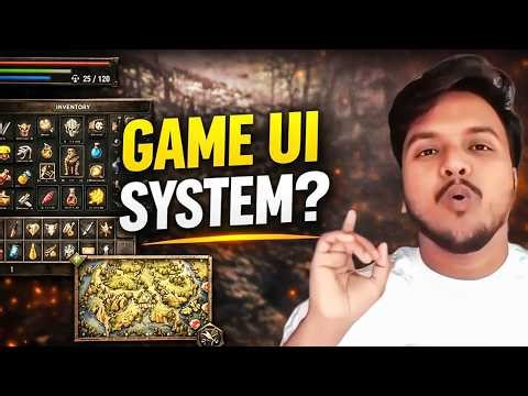 Game UI Kaise Kaam Karta Hai? 🤯 | RPG UI System (16 Screens Explained) #GameUI #GameDesign #RPGUI