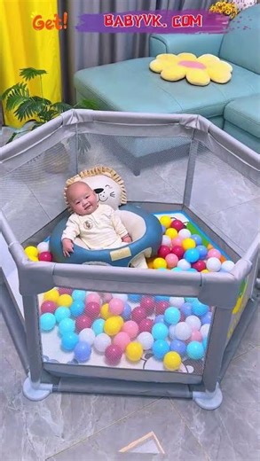 Foldable Baby Play Yard – Safe and Fun Indoor Play Area #Baby #BabyPlaypen