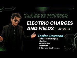 Class 12: Electric Charges and Fields 02 || Methods of Charging || Gold Leaf Electroscope|| JEE NEET