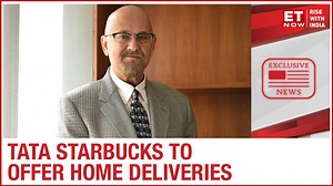 WATCH: Tata Starbucks To Offer Home Deliveries | Navin Gurnaney To ET NOW