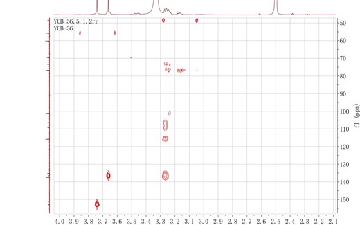 MestReNova 软件二维图谱QC,BC解析教程