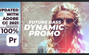 PR模板-时尚人物介绍视频产品介绍视频模板开场片头模板动感时尚人物主播模特介绍视频模板综艺节目片头电影电视人物介绍视频模板