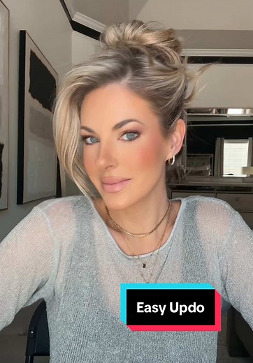 Easy Updo Tutorial for All Hair Types