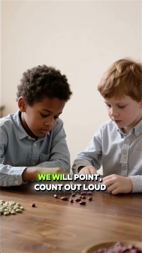 Counting Beans Fun Math Learning For Young Kids, Preschoolers, and Kindergartens