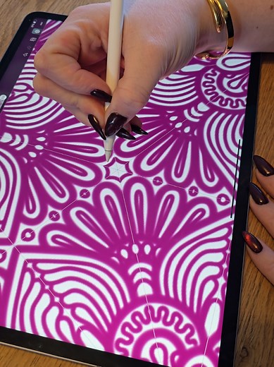 Colorful Full Page Mandala Art Design