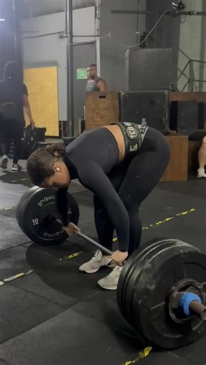 95kg Clean Technique in CrossFit Training