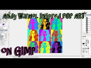 Make Your Own Andy Warhol Inspired Pop Art on GIMP