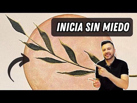 Cómo Comenzar a Pintar Sobre un Lienzo ( Arte - Pintura )