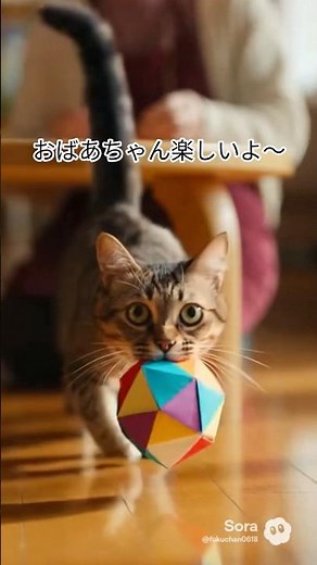 Fukusuke, the cat kept at the nursing home.
