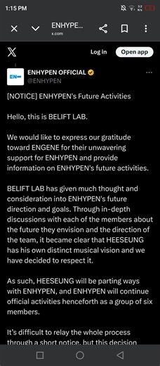 #HEESEUNG is Leaving ENHYPEN!!!!!!! 😭😭😭 #kpop#viral#goviral#trend#trending#yt#fyp#shorts#youtube