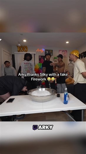 ITS A FAKE FIREWORK #fyp #oscs #arky #silky | arky