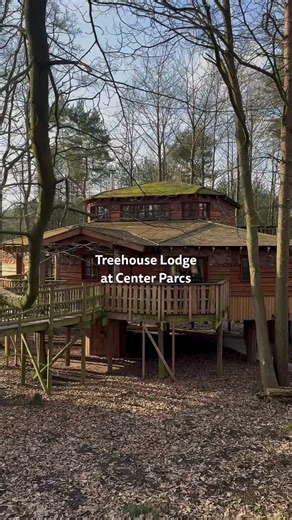 Experience a Treehouse Lodge at Center Parcs
