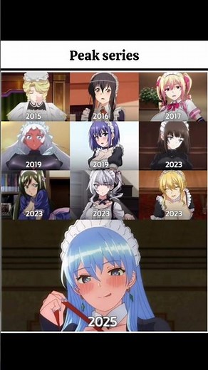 Every year gives us a new reason to love maid anime. ❤️