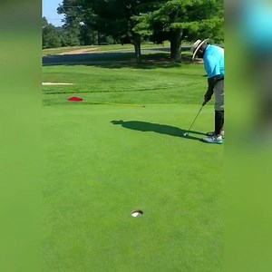 6.4K views · 281 reactions | Then it came down to putting! Jim missed his first one, so I had to hit this to to least tie him. This was my first time putting during my 4 golf lessons...and here's how it played out ‍♀️⛳️ Timberlin Golf Course #golf #lesson #ilikesports #fun #gotoyourhome | Callie Bundy | Facebook