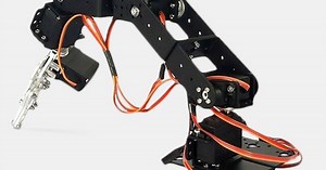 SainSmart 6-Axis Mechanical Desktop Robotic Arm Kit | Robotics | Drop