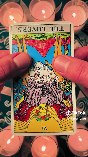 When drawn reversed, The Lovers represents disharmony, imbalance, or misalignment in relationships or personal values. It reflects a struggle to make decisions that align with your heart, often leading to confusion or conflict. This card warns against ignoring red flags in partnerships or failing to communicate effectively. It may also indicate a lack of self-love or disconnect from your authentic self. The Lovers reversed invites you to evaluate your choices and relationships, ensuring they sup