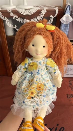 33K views · 489 reactions | DIY haircut! Check out my doll's new hair color and style! #blissfulpixie #handmade #gifts #waldorfdoll #hair #doll #newyear #girl #girls #gift #BirthdayGift #Waldorfpuppe #puppet #patternmaking | BlissfulPixie | Facebook