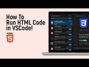 How to Run HTML Code in VSCode [easy]