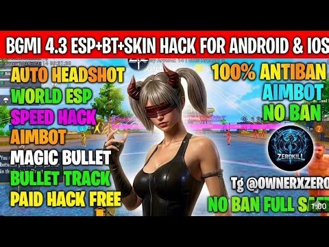 BGMI HACK 4.3 | BGMI 4.3 MOD APK | BGMI ESP HACK | BGMI NEW HACK TODAY | HOW TO HACK BGMI HACK