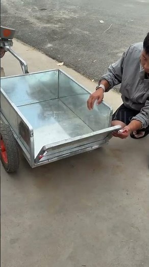 Small Electric Bike Trailer Portable Heavy-load Towing Cargo Carriage