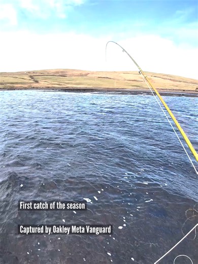 Andrew's First Catch of the Season with Oakley Meta