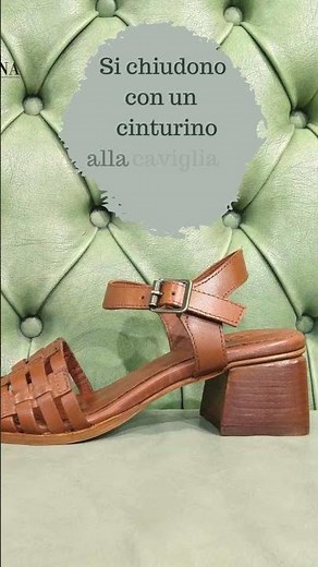 Sandali con tacco largo e intrecciati sul piede #valentinacalzature
