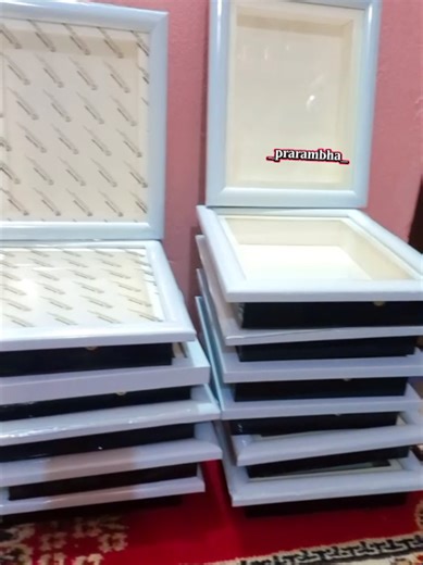 Shadow box frame available at very reasonable price.❤️🤗#_prarambha_ #sizesavailable #foryoupage #foryou #creatorsearchinsight