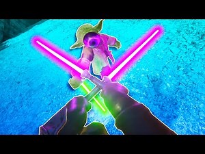 My Friend Possessed Yoda So I Chopped His Head Off! Multiplayer Lightsabers in Blade and Sorcery VR!