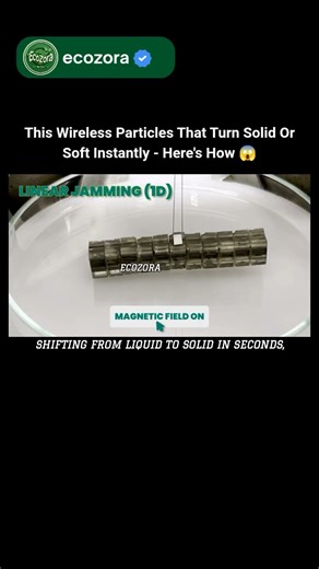 Meet The Magnetic Jammers 🧲 #microrobotics #innovation #futuretech #science