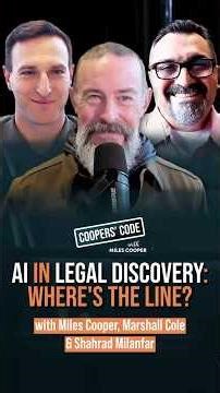 AI in Legal Discovery: Where's the Line?