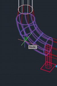 Stanchion/Dummy leg on center elbow