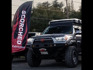 Scorched Fabrication 5th Generation 4runner high profile fender liner