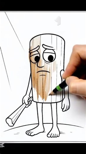 Magic hand coloring a drawing ✏️🎨 | Relaxing AI art