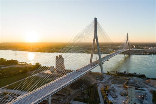 Gordie Howe Bridge Opens in 2026 With First Bike and Pedestrian Access in Decades