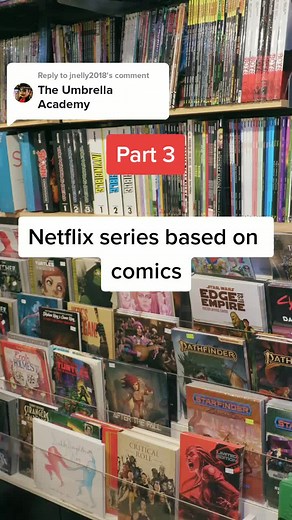 Reply to @jnelly2018 What you have requested! #netflix #comicbooks #netflixseries #comic #comictok #millenniumcomics