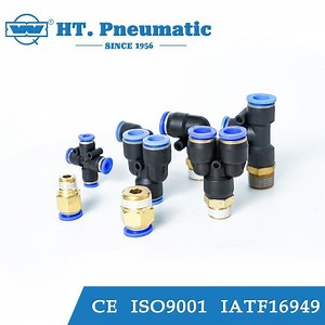[Hot Item] 3 Way Tube Connector Plastic Y Type Pneumatic Quick Fitting
