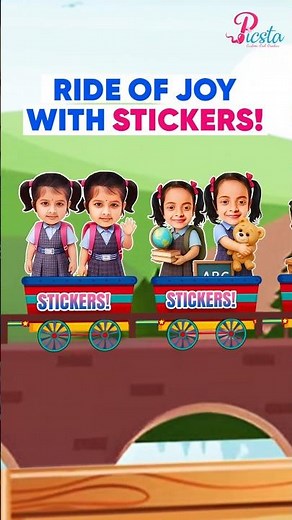 ✨ Sticker Express 🚂 | Custom Kids Stickers | Fun & Creative Stickers for Kids
