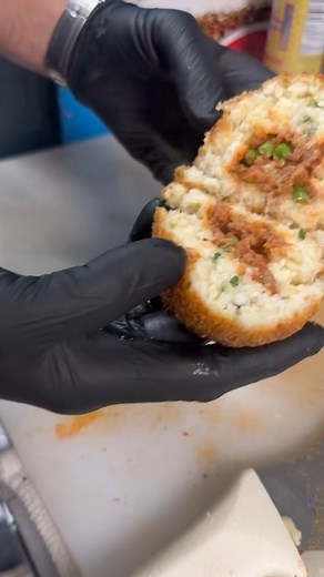 Riccardo’s Homemade Arancini Riceballs Crispy on the outside… pure comfort on the inside. We stuff each arancini with our homemade Bolognese sauce, a slow-cooked blend of beef, pork, peas, and love — then fold it into imported arborio rice, hand-roll it, and fry it to golden perfection. One bite and you’ll understand why these never last long. Much love and respect, Vito Russo & the Riccardo’s Pizza and Italian Restaurant Family | Vito Russo