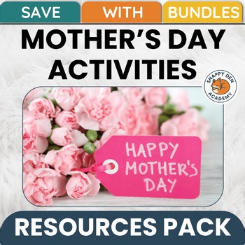 Mother's Day Activities - Mothers Day Worksheets ELA Lessons RESOURCE BUNDLE