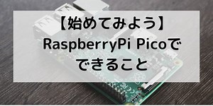 RaspberryPi Picoでできること 初心者向け電子工作入門【ラズパイ ピコ】｜Tech and Investment