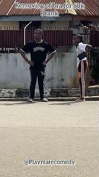 Removing of bra for 50k prank
