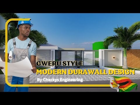 Timeless Modern DuraWall Design & Build by Chacky's Engineering (Zimbabwe)