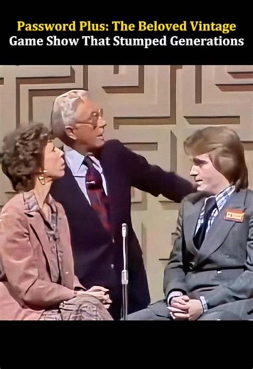 Password Plus 70s game show: one-clue guessing challenge